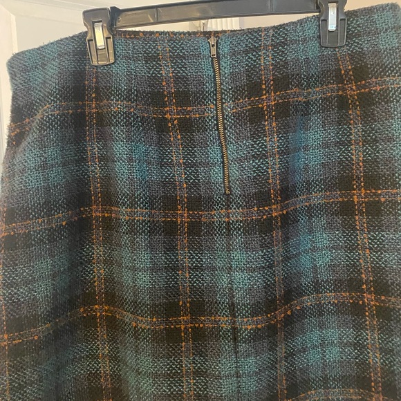Plaid tweed skirt - LOFT - Picture 2 of 2